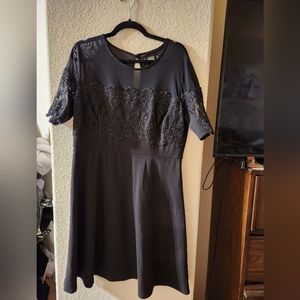 Womens black beautiful size 14w dress